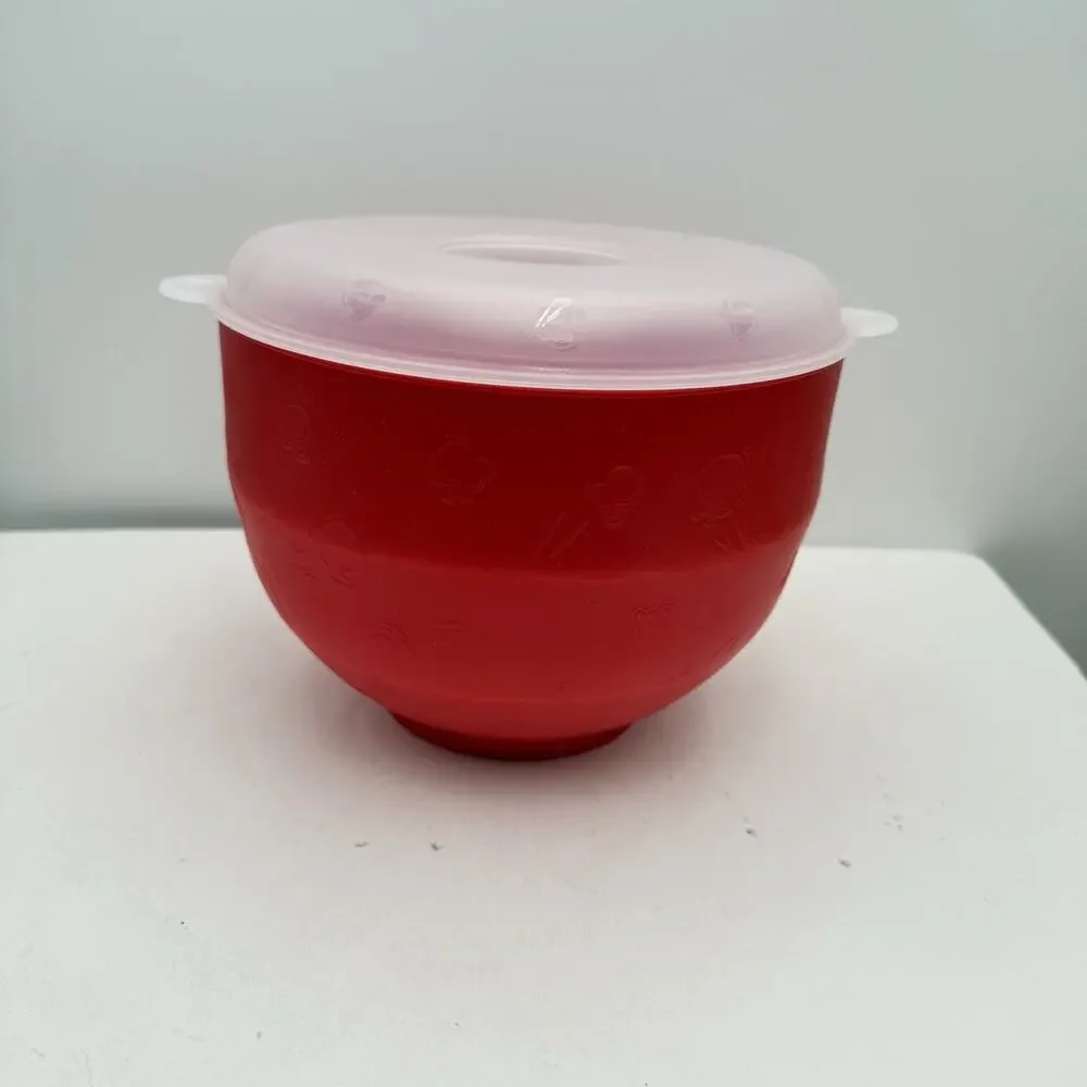 Ecolution Micro-Pop Silicone Popcorn Popper Microwave Red EUC CHOOSE COLOR‎